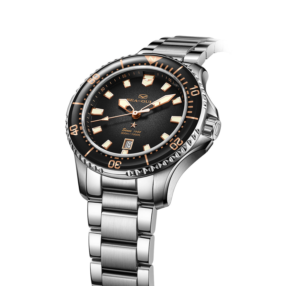 Ocean Series Pro 300m Waterproof Diving Watch 44mm