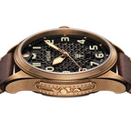 Rabbit Year Bronze Case Chinese-inspired Dial Limited Edition Watch 43mm