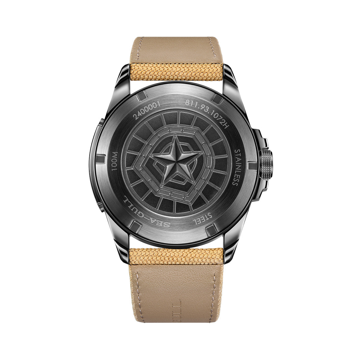 Warpath Series Camouflage Dial Military Watch 43mm
