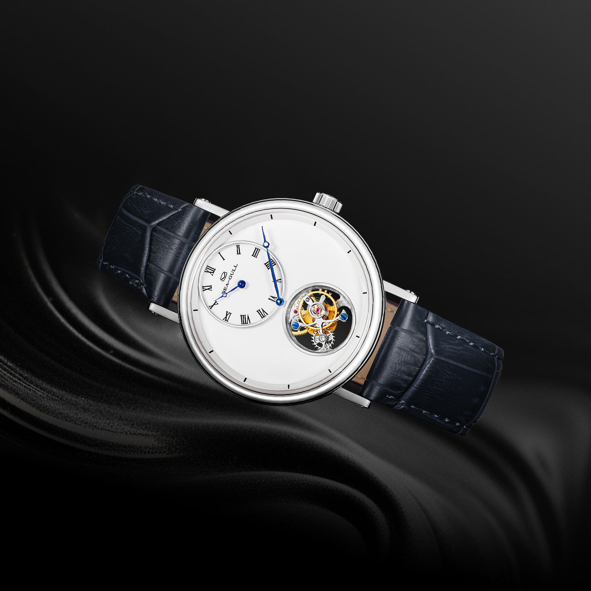 Artisan Heritage Series Master Craftsman Enamel Dial Regulator Layout Eccentric Tourbillon 39mm