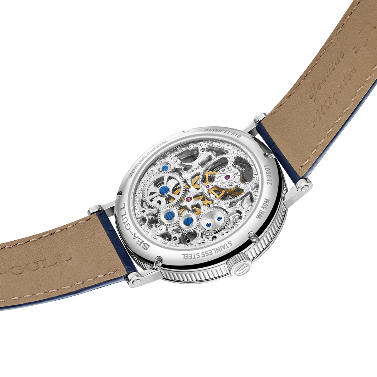 Artisan Heritage Series Skeleton Vine-Patterned Dial Eccentric Axis Tourbillon 39mm
