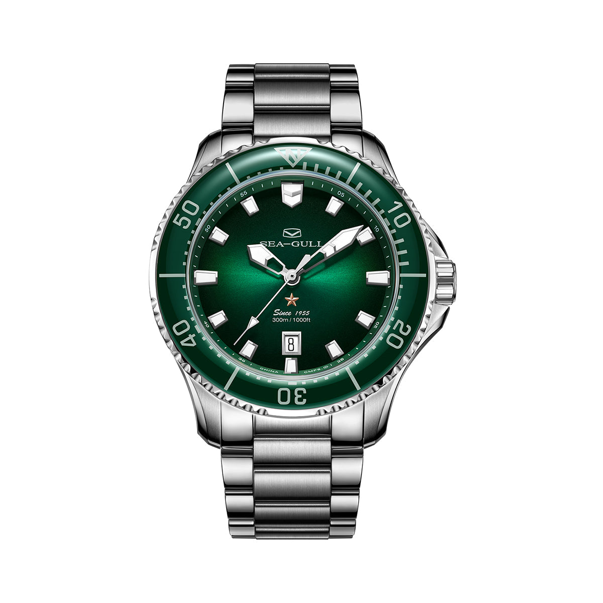Ocean Series Pro 300m Waterproof Diving Watch 44mm