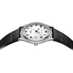 Slim Enamel Dial Ultra-Thin Dress Watch 39mm