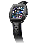 CN Racing Team Collaboration Tonneau Shape Skeleton Watch 42mm