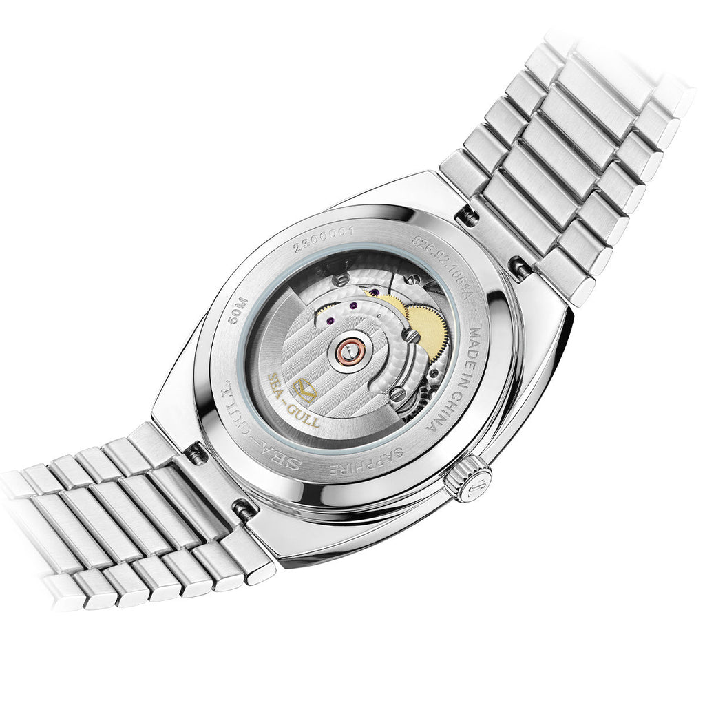TV Dial Day-date Calendar Tonneau Vintage Watch 36mm