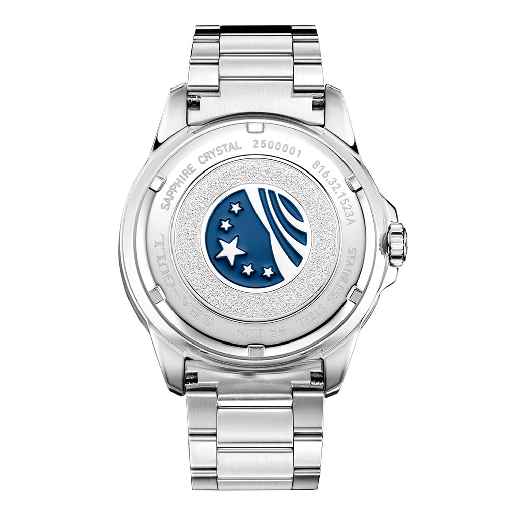 Ocean Series 200m Waterproof Matte Dial Diving Watch 44mm