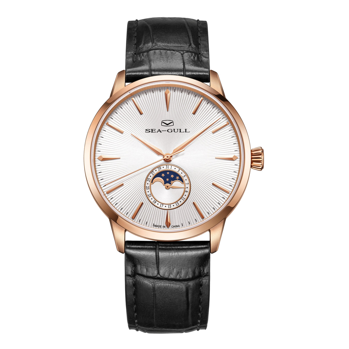 Extraordinary Series Moon Phase Dress Watch 40mm