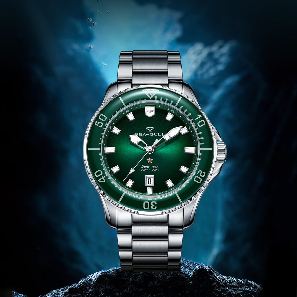 Ocean Series Pro 300m Waterproof Diving Watch 44mm