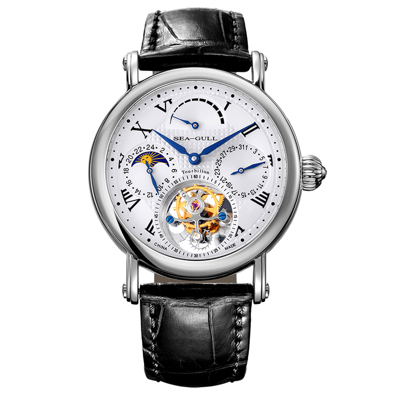 Artisan Heritage Series Multifunction Celestial Calendar Power Reserve Indicator Eccentric Tourbillon 39mm