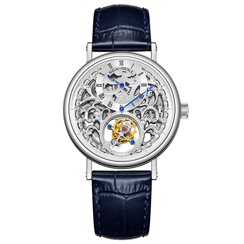 Artisan Heritage Series Skeleton Vine-Patterned Dial Eccentric Axis Tourbillon 39mm