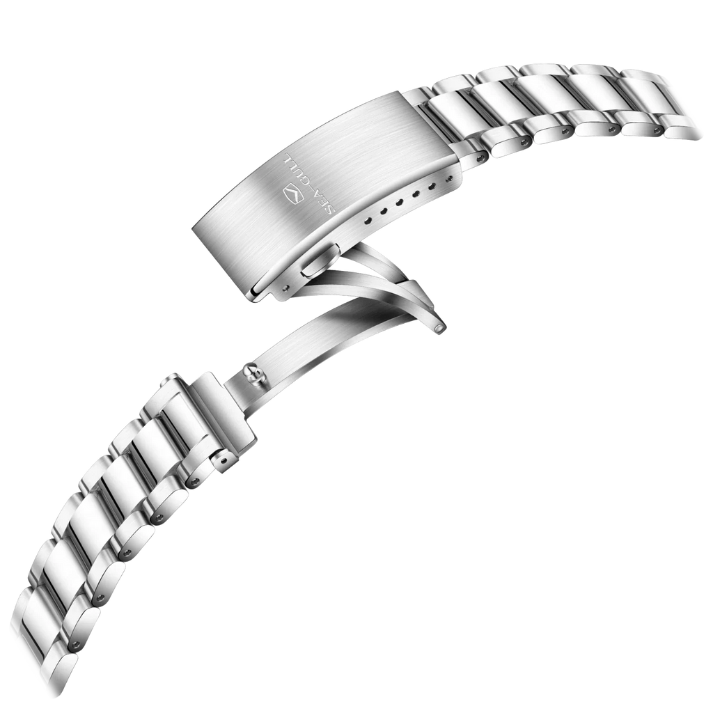 Ocean Series 200m Metallic Gradient Dial Calendar Dive Watch 39mm