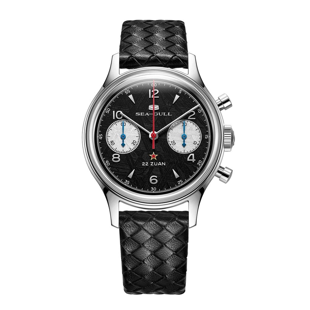 Seagull 1963 Meteorite Chronograph Watch Limited Edition 37.3mm