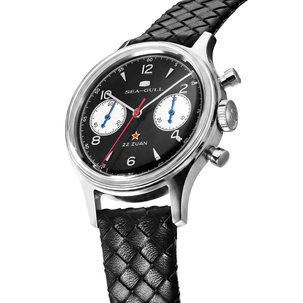 Seagull 1963 Meteorite Chronograph Watch Limited Edition 37.3mm