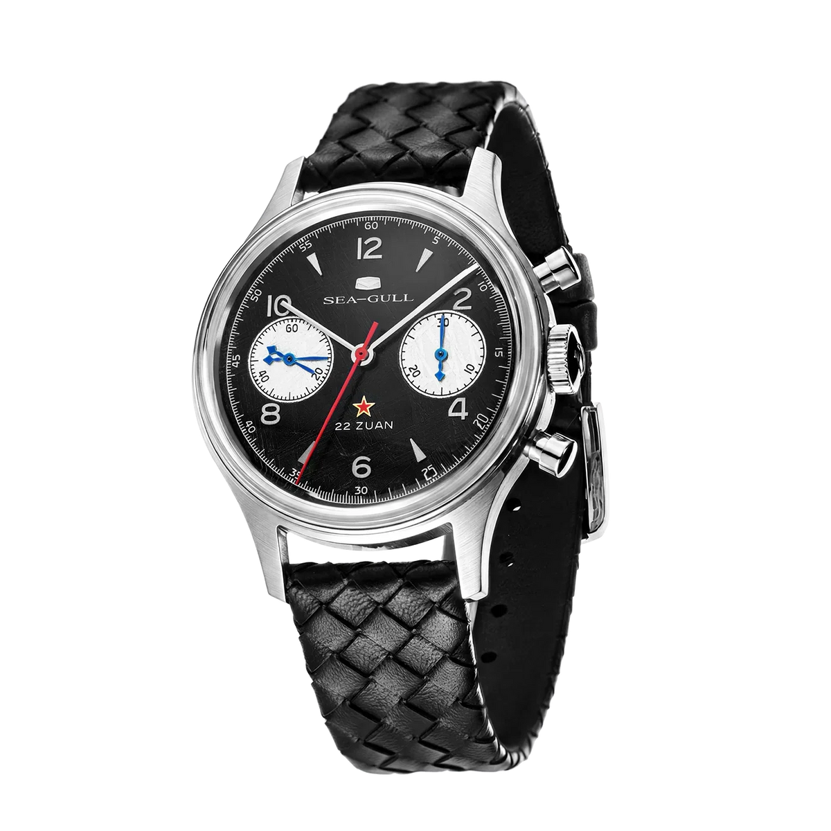 Seagull 1963 Meteorite Chronograph Watch Limited Edition 37.3mm