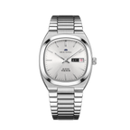 Day-date Calendar Tonneau Case Dress Watch 34mm