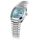 Day-date Calendar Tonneau Case Dress Watch 34mm
