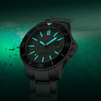 Ocean Series 200m Waterproof Matte Dial Diving Watch 44mm