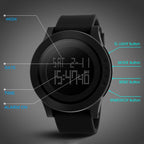 skmei-1142-multifunctional-men-outdoor-sports-noctilucent-waterproof-silica-gel-digital-watch-red