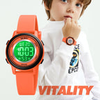 skmei-1721-triplicate-round-dial-led-digital-display-luminous-silicone-strap-electronic-watchorange