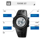 skmei-1773-triplicate-round-led-dual-time-digital-display-colorful-backlight-electronic-watchblue-black