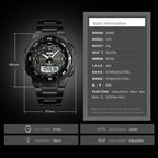 skmei-1370-multifunctional-men-outdoor-sports-noctilucent-waterproof-stainless-steel-digital-wrist-watch-army-green