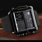 skmei-1391-multifunctional-men-business-digital-watch-30m-waterproof-square-dial-wrist-watch-with-leather-watchbandblack-coffee