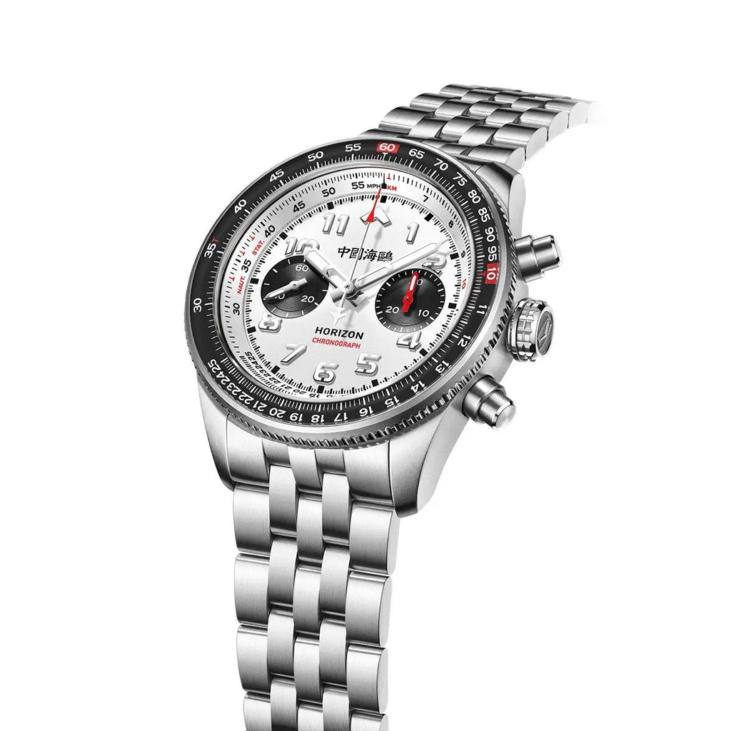 Aviation Series Tachymeter Chronograph Titanium Alloy Watch 43mm