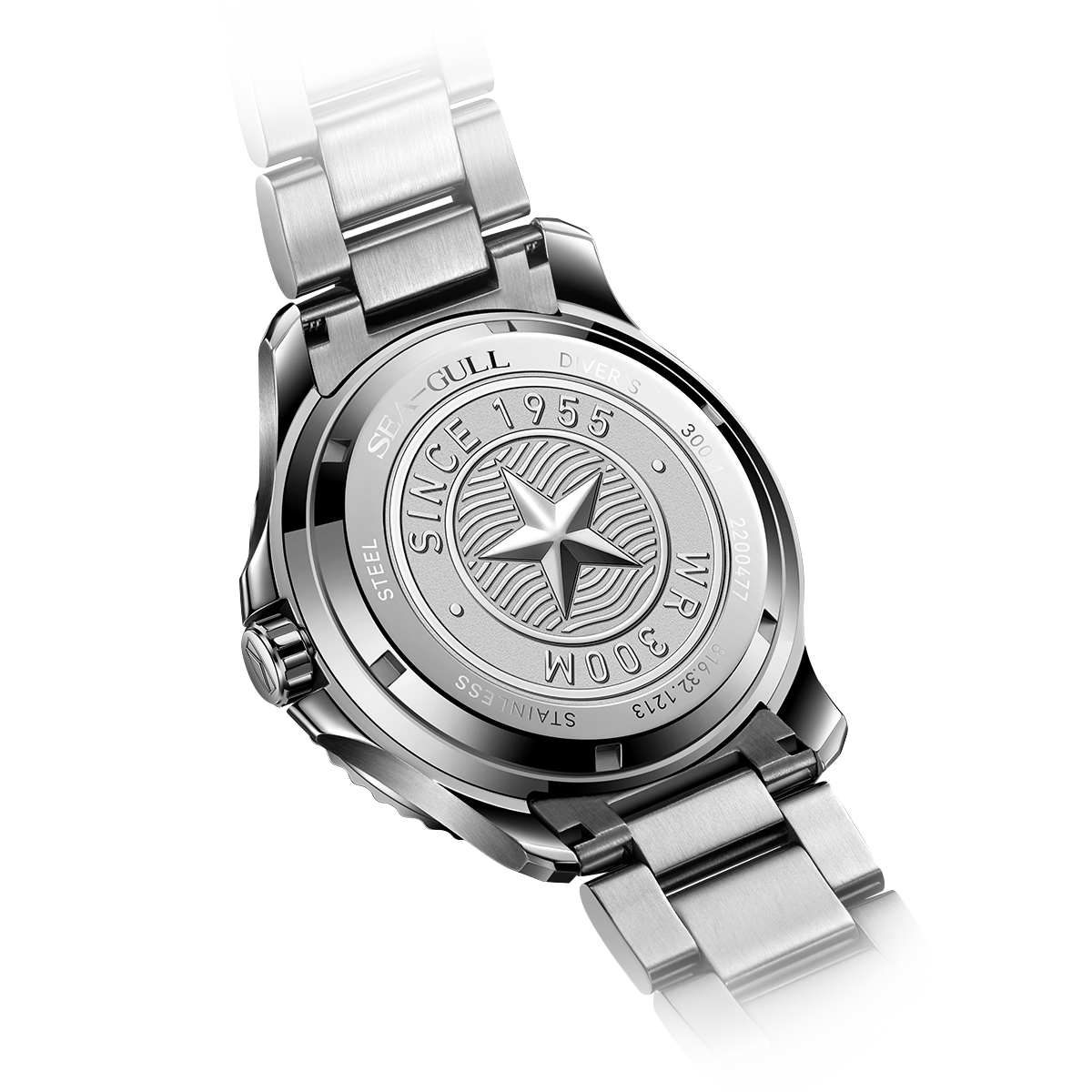 Ocean Series Pro 300m Waterproof Diving Watch 41mm