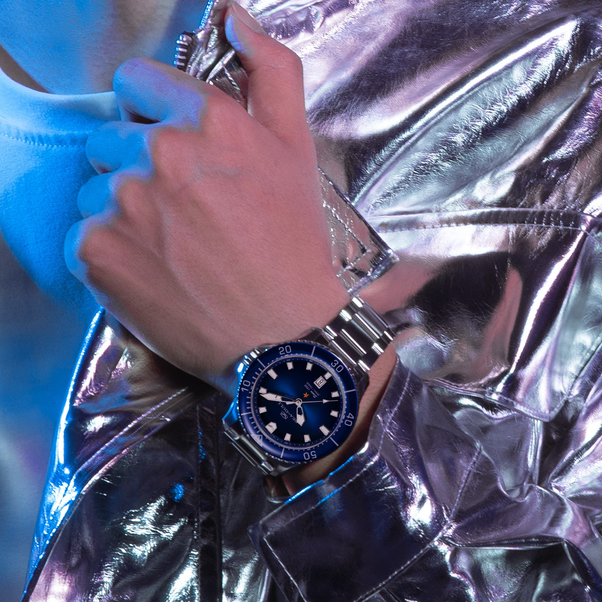 Ocean Series Pro 300m Waterproof Diving Watch 41mm